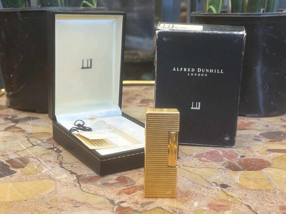 Golden Dunhill Lighter