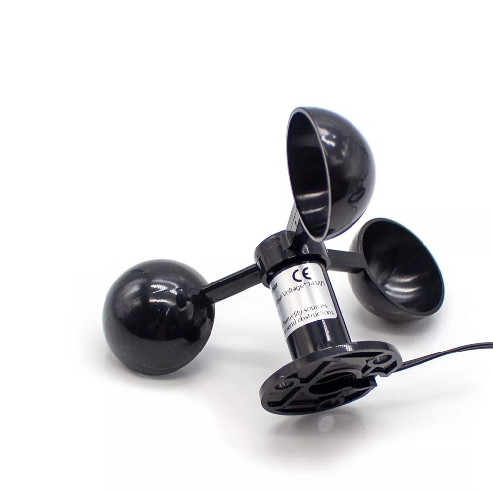 Wind Speed Sensor Tower Crane Self-Generating Type Display Unpowered Anemometer