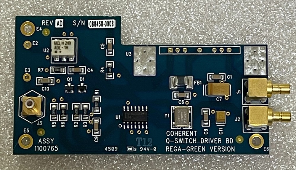 Coherent Q-Switch Driver Board Coherent Rega-Green Verion Q-Switch Driver BD