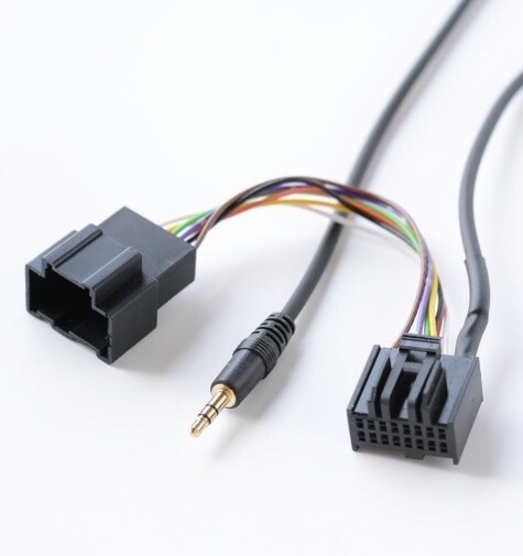 Plug&play music mp3 aux input adaptor cable interface 3.5mm For Saab 9-3 9-5