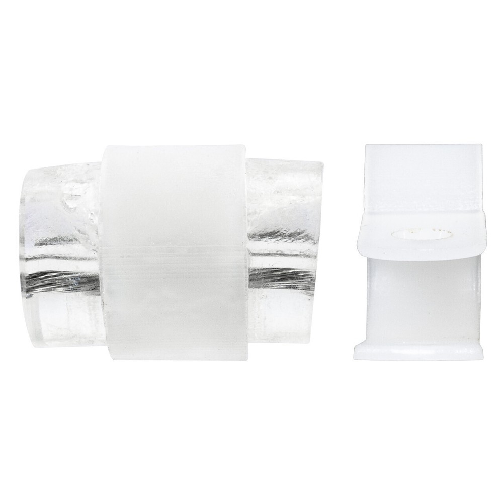 1/2 Inch Rope Light P-Style Mounting Clips (50 Pack)