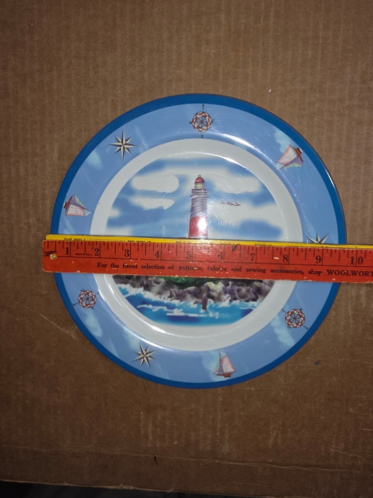 Melamine Lighthouse Nautical Breeze Assorted Dinnerware