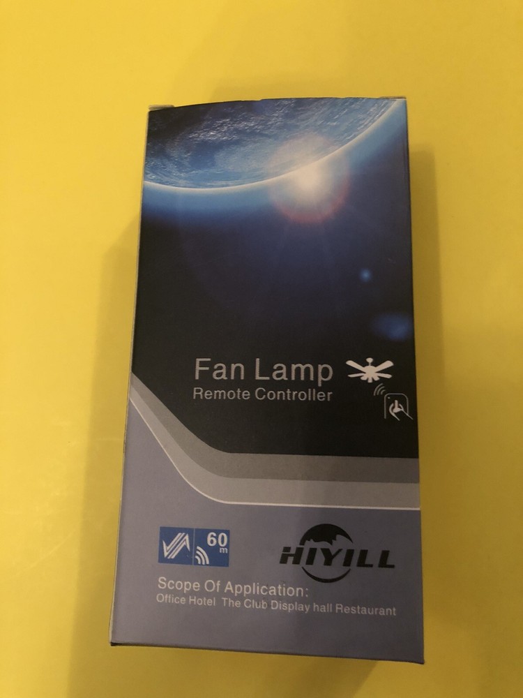 Hiyill Fan Lamp Remote Controller 60m