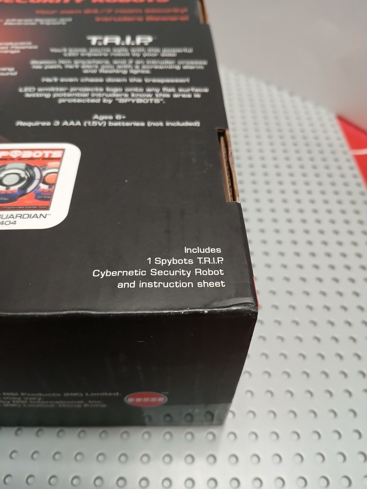 Spybots Cybernetic Security Robot New In Package