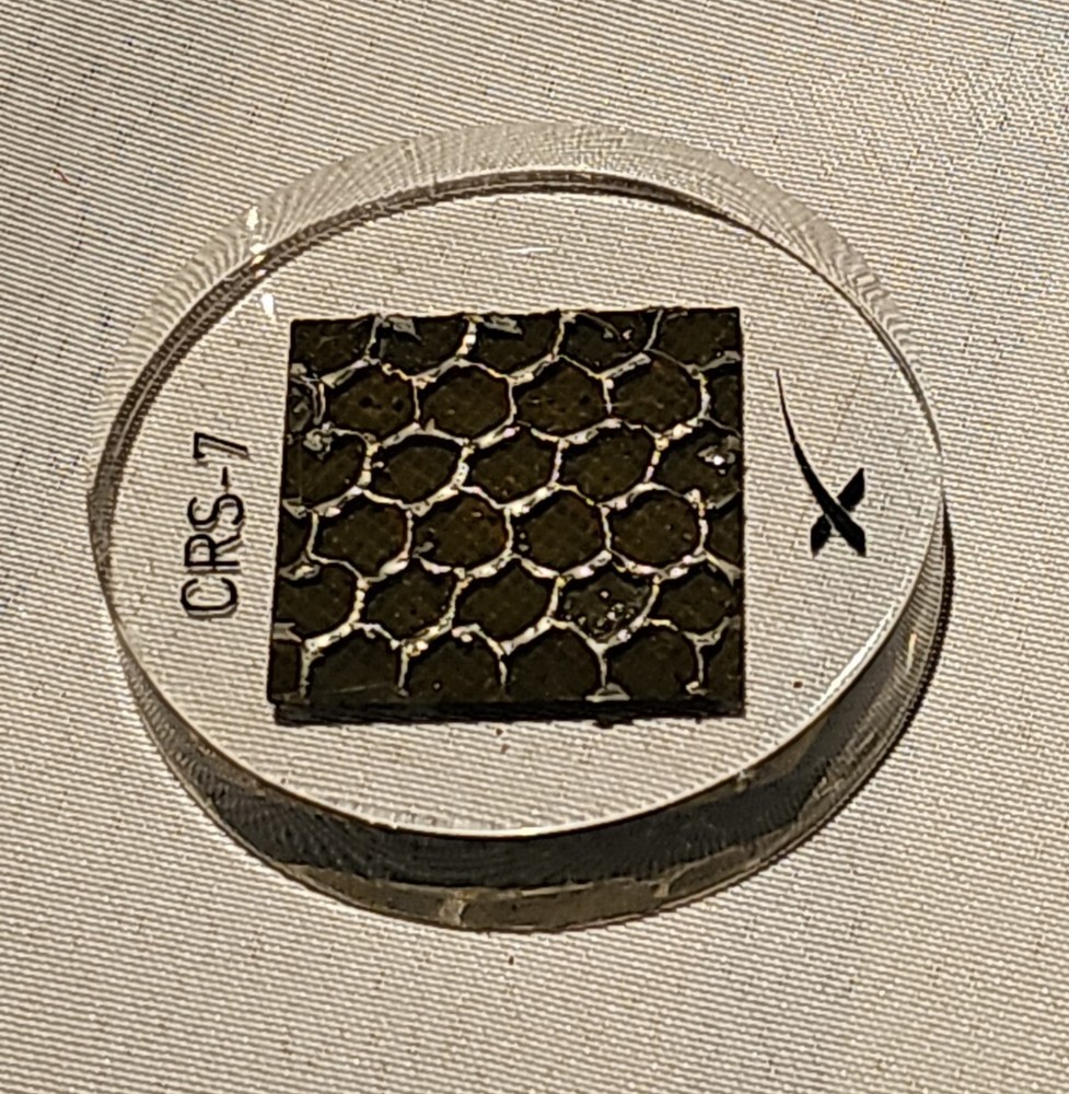 ​SpaceX CRS-7 Dragon Solar Cell Array Paperweight