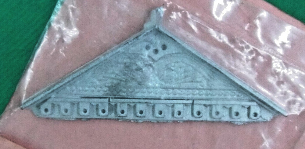 Triangle Scale Models S scale #370 Gable End Panel, Ornate, pkg. 1 - More Below
