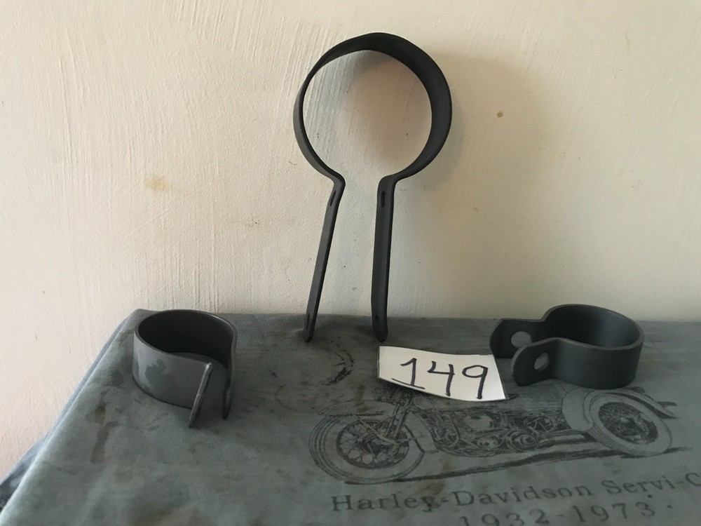 HARLEY FLATHEAD 45 EXHAUST CLAMPS