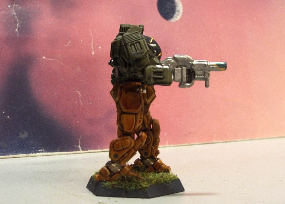 BATTLETECH BATTLEMASTER MECH [CAPELLAN DEATH COMMANDOS] (CATALYST, PAINTED)