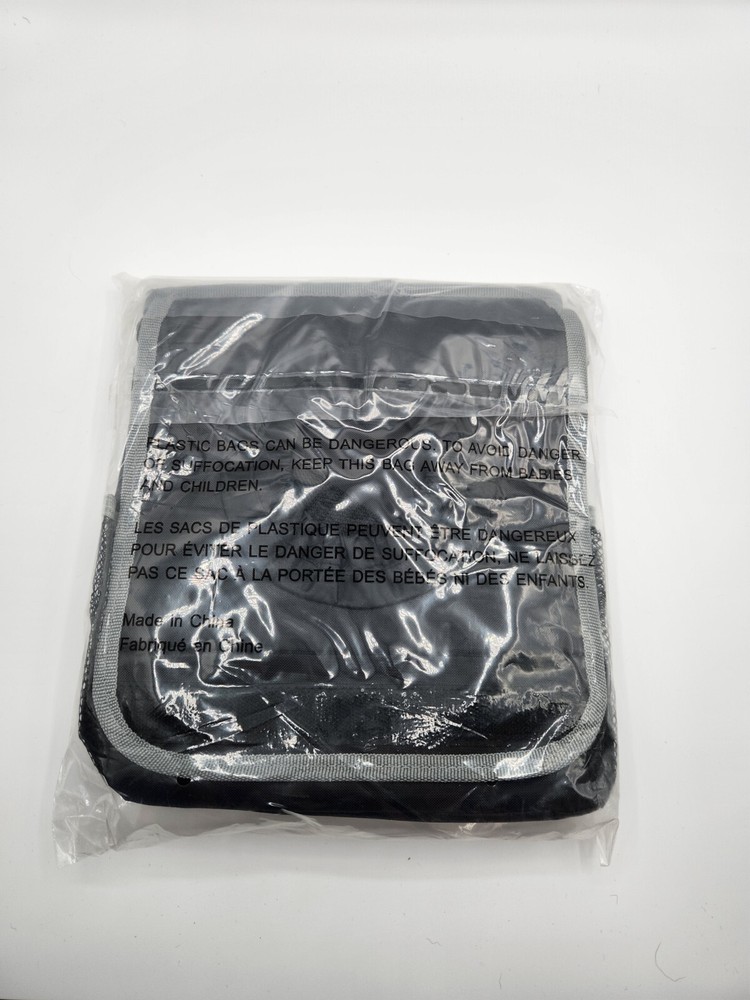 SUN CUBE Car Trash Can - Mesh Pockets, Elastic Opening - Waterproof & Leakproof
