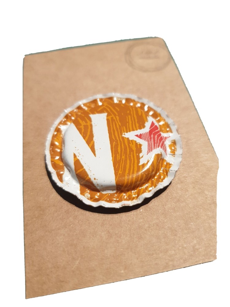 BOTTLE CAP FRIDGE MAGNET HOBGOBLIN GOLD STYLE C
