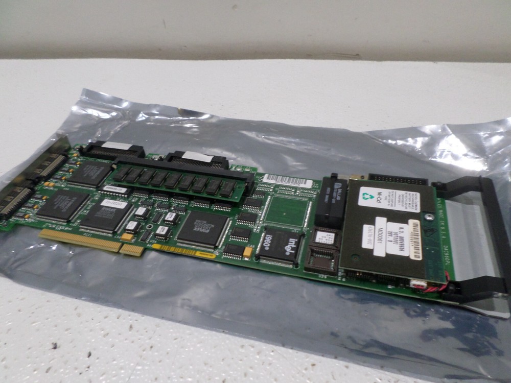 IBM 75H8009 DAC960PL PCI 2 Channel RAID Controller w/ Battery Backup Module