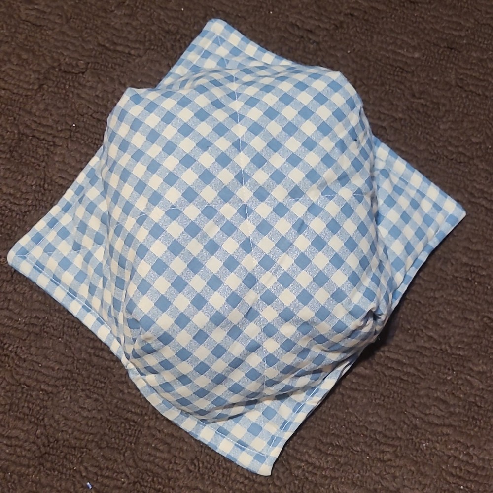 Gingham Style Microwavable Bowl Cozy