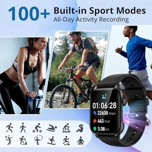 Reloj Inteligente de Mujer Hombre para Iphone Apple Samsung Android y Bluetooth