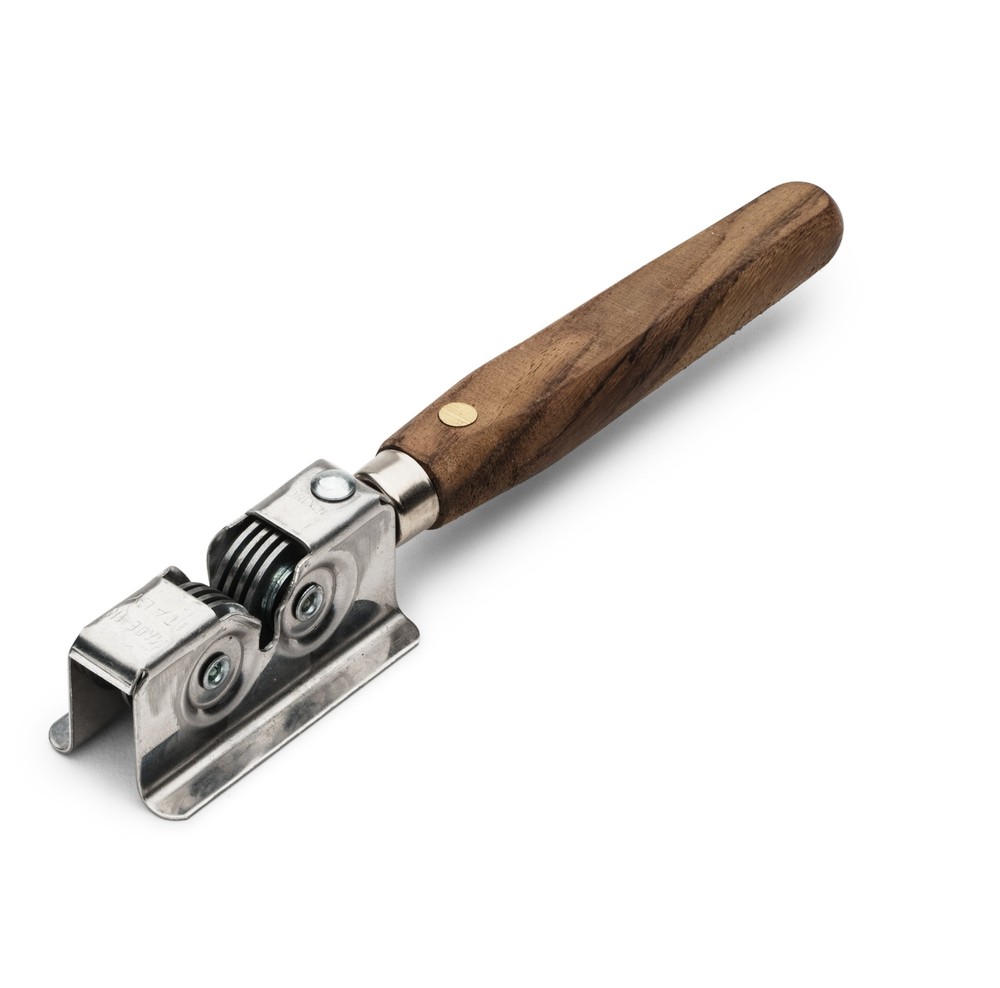 Handheld Manual Knife Sharpener | Rotating Steel Wheel Sharpening Discs | Per...