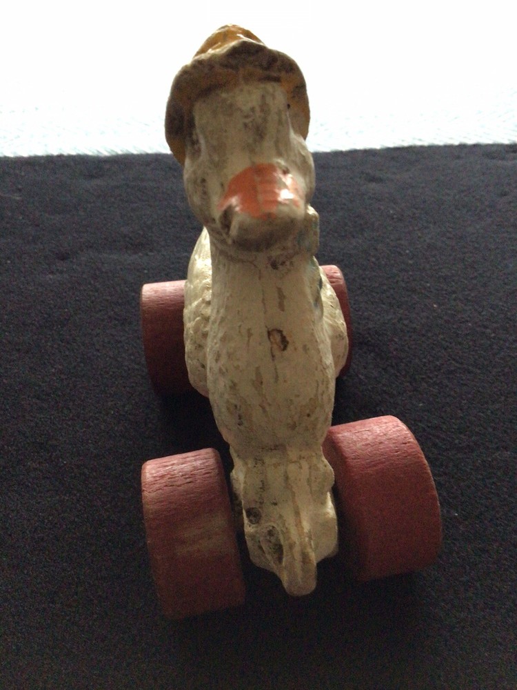 Vintage Mid Century Small Mother Goose Pull Toy