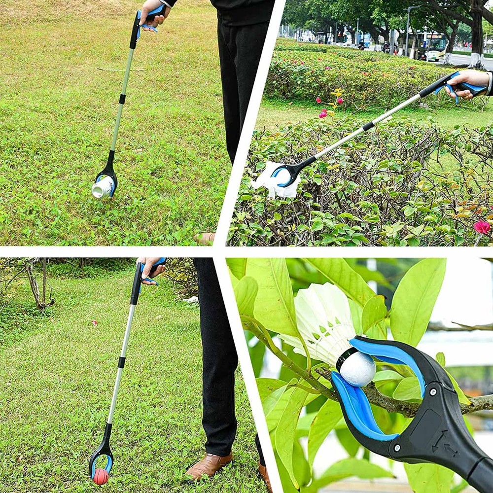 32" Grabber Pick Up Tool Extended Garbage Reaching Stick Trash Picker Folding US