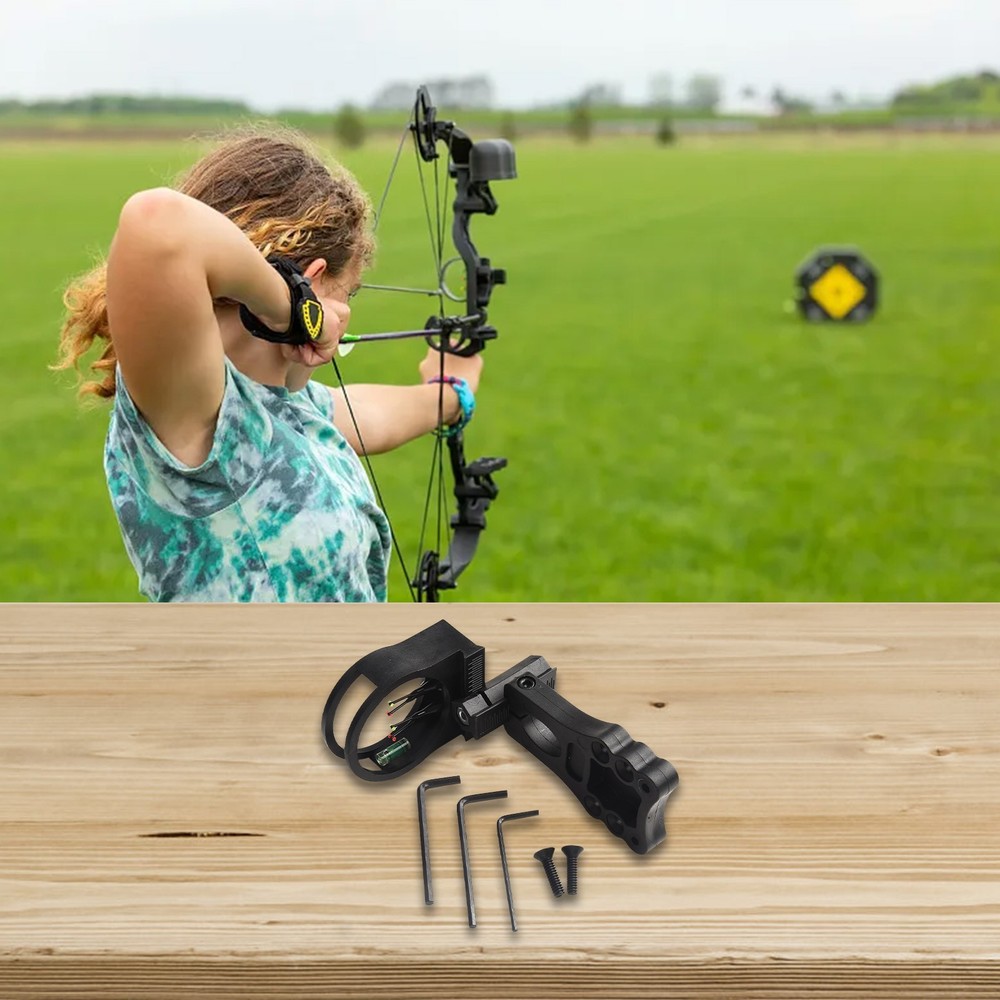 Compact and Lightweight Composite Sight for Recurve Bow Improve Your Aim