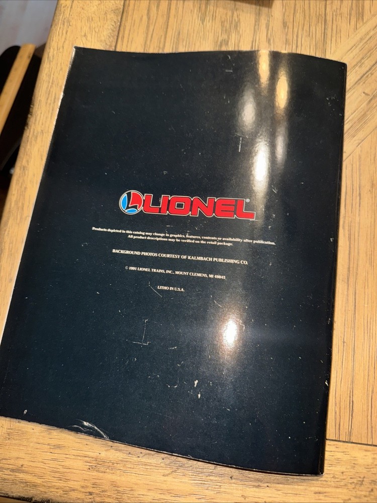 1991 Lionel Trains Catalog-Book Two