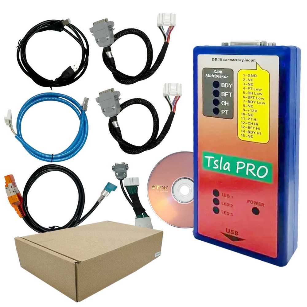 TSLA PRO Diagnostic Scanner and Programming Tool for TESLA S, X, 3