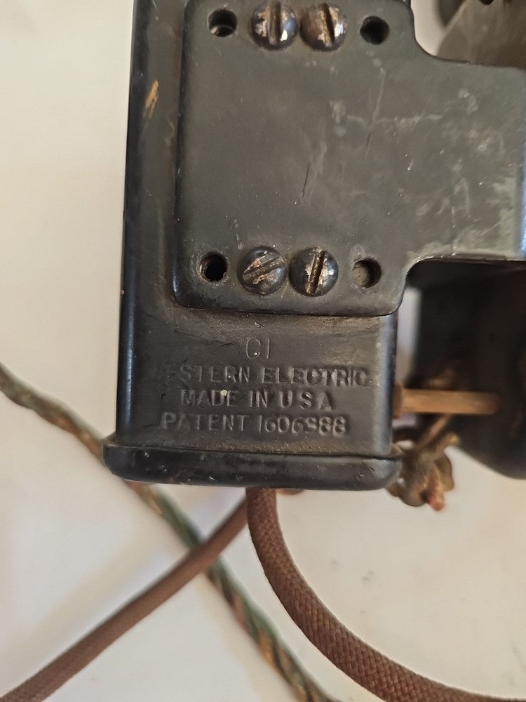 Western Electric telephone 634 A subset ringer