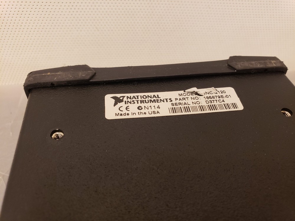 National Instruments NI BNC-2120 Connector Block w Function Generator BOB Black