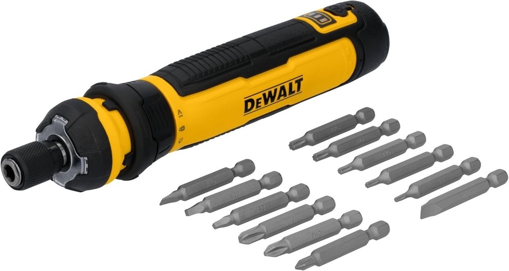 Cordless Screwdriver USB Rechargeable with FLEXDRIVE Control and Screwdriver Bit
