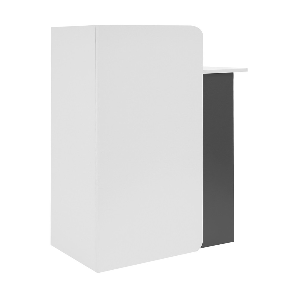 Reception Desk With Led Light Front Desk Reception Counter Reception Desk Grey