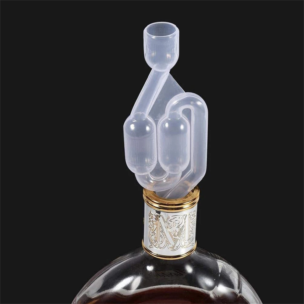 2PCS Transparent One-way Home Plastic Beer Making Tool Equipment Airlock