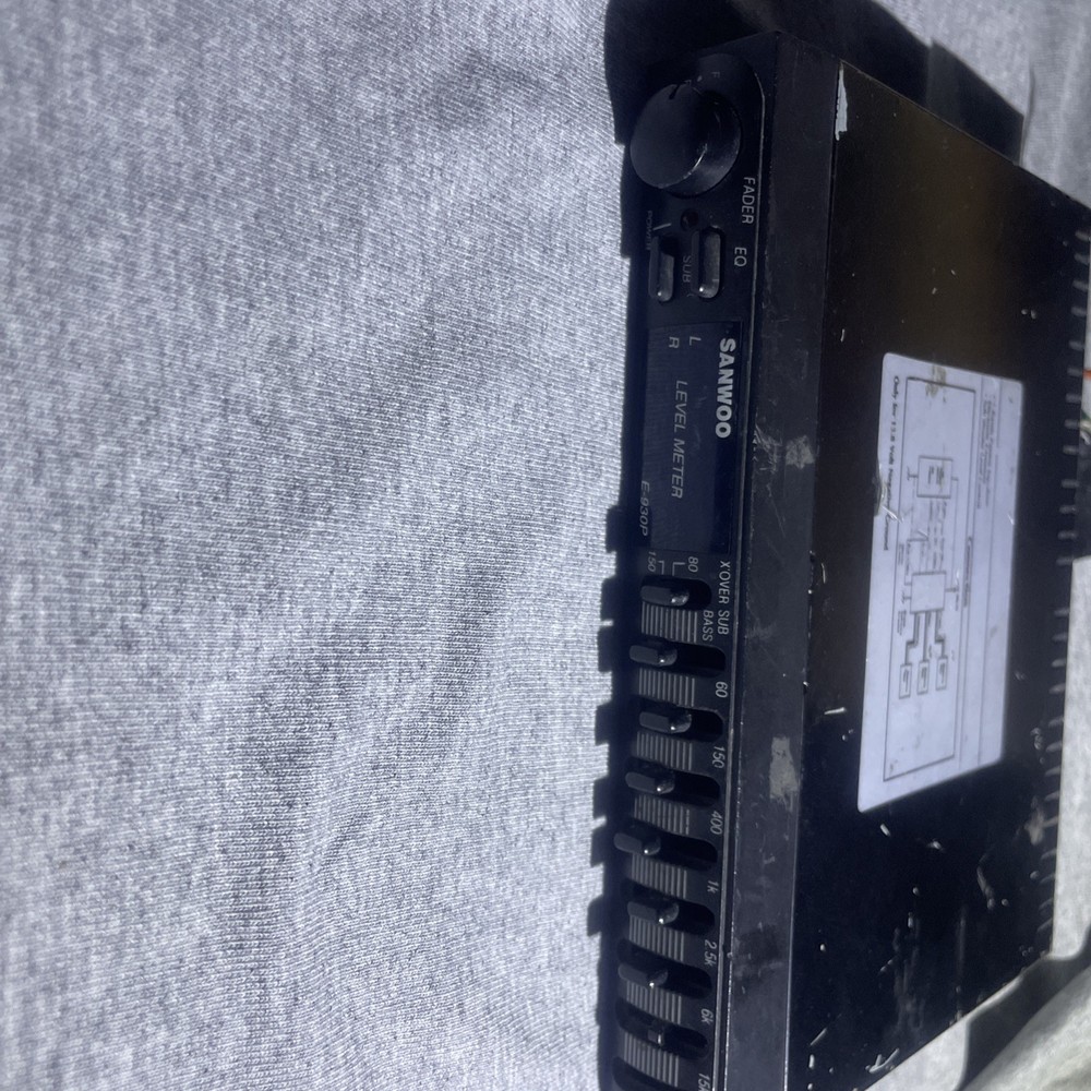 Sanwoo Level Meter Equalizer 9 Band Model E-930P