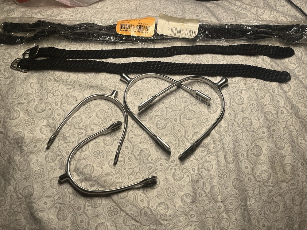 English Spurs And Straps