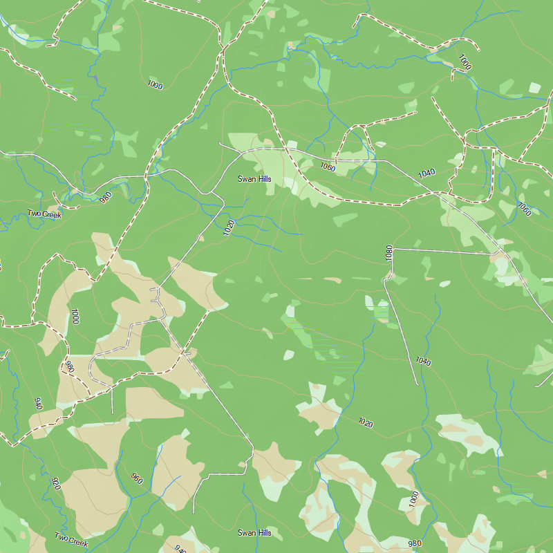 TrakMaps TOPO Alberta - Garmin GPS Map