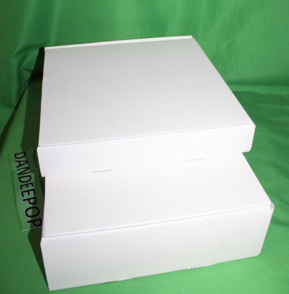 2 Hermes Bienvenue Chez Hermes White Empty Gift Boxes