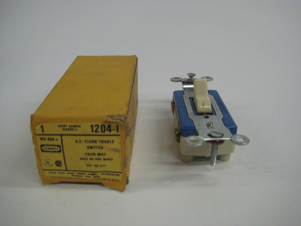 HUBBELL WS-896-E TOGGLE SWITCH NSMP 8322