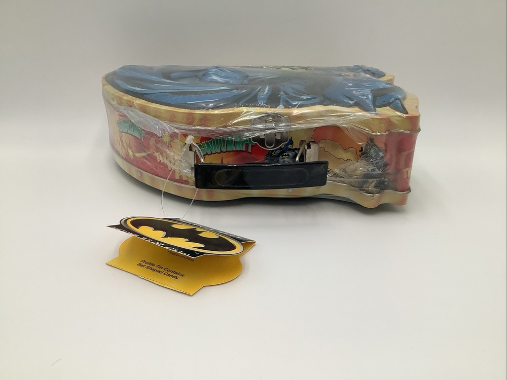 Batman Cartoon Network Tin Lunchbox Sealed WB DC Comics Candy Box