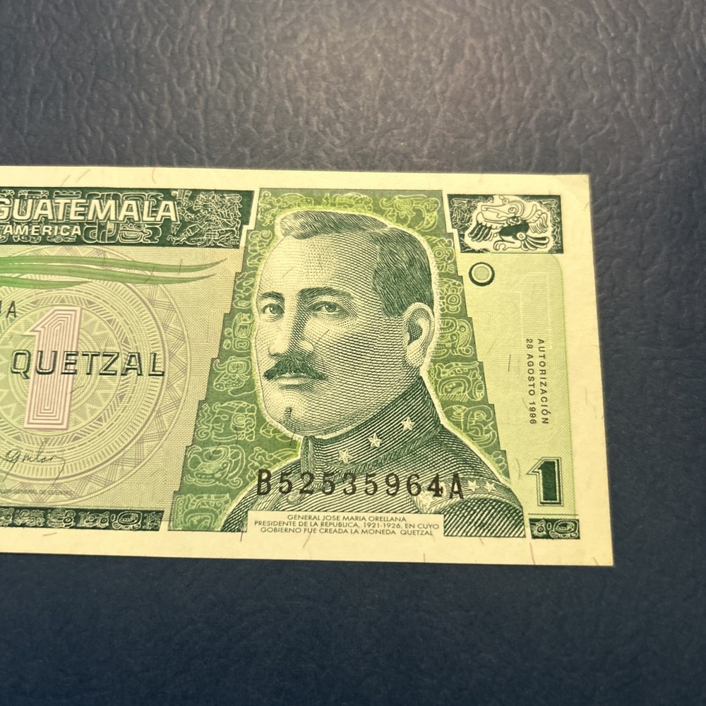 Guatemala- 1 Quetzal -1996