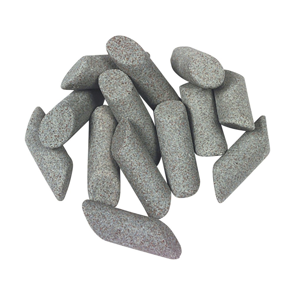 Raytech 41-328 Polyhedrons Ceramic Media, 90 lbs/cu ft Density, 3/8" Size, 20...