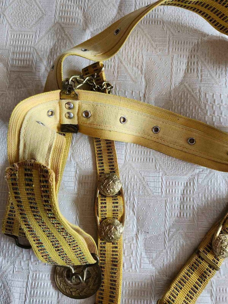 Soviet army officer's belt, and dagger pendants. USSR