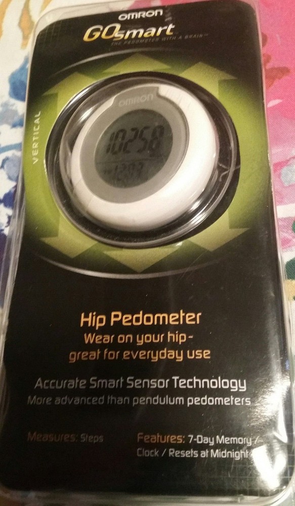 PEDOMETER OMRON HJ-150 GO SMART HIP PEDOMETER SMART SENSOR TECHN STORES 7 days