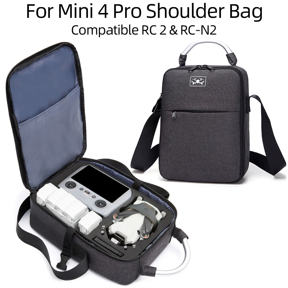Carrying Case for DJI Mini 4 Pro Drone Accessories Storage Shoulder Bag Backpack