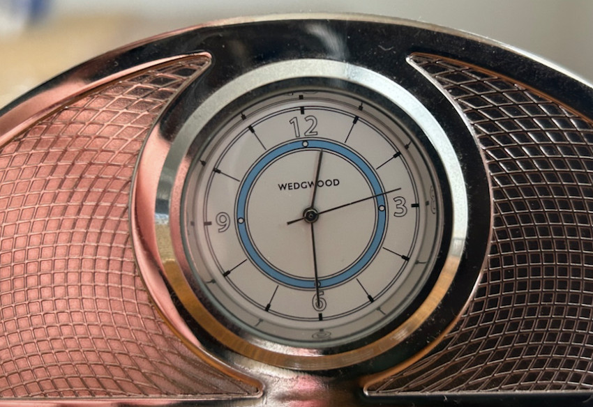 WEDGEWOOD QUARTZ CLOCK