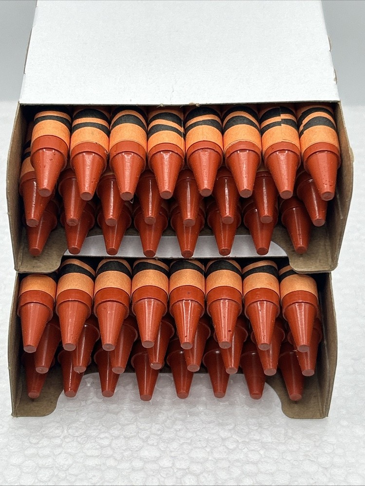 (48) Crayola Crayons (bittersweet) BULK