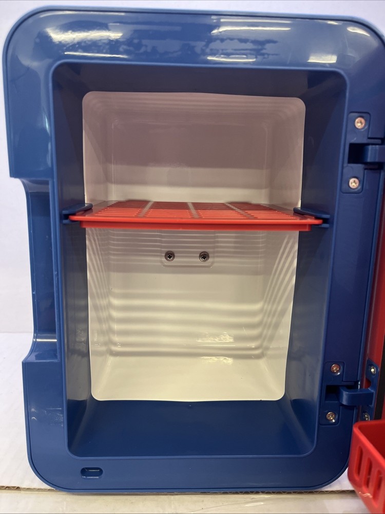 Spider-Man Mini Fridge With Handle 6 Can Capacity In Box Fully Working