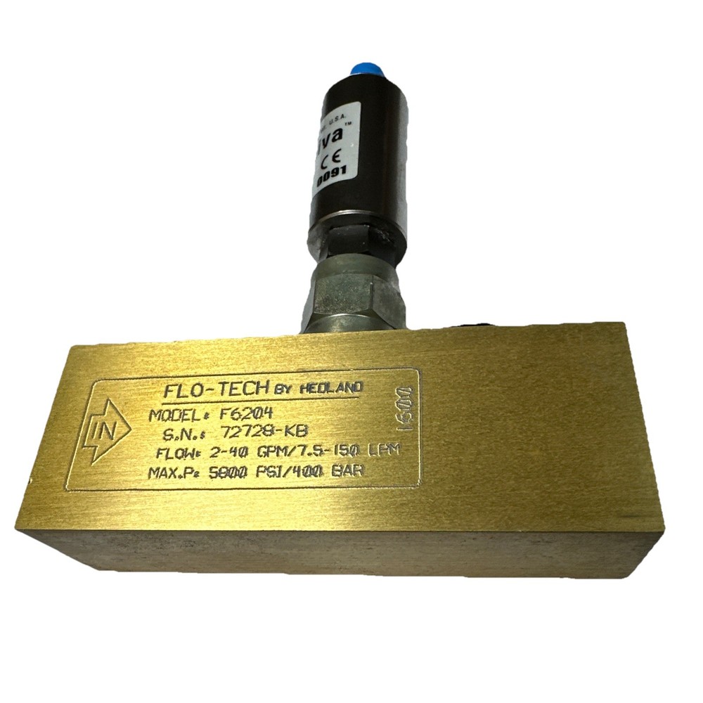 New Flo-Tech Activa flow sensor / flowmeter, F6204 Ships Free