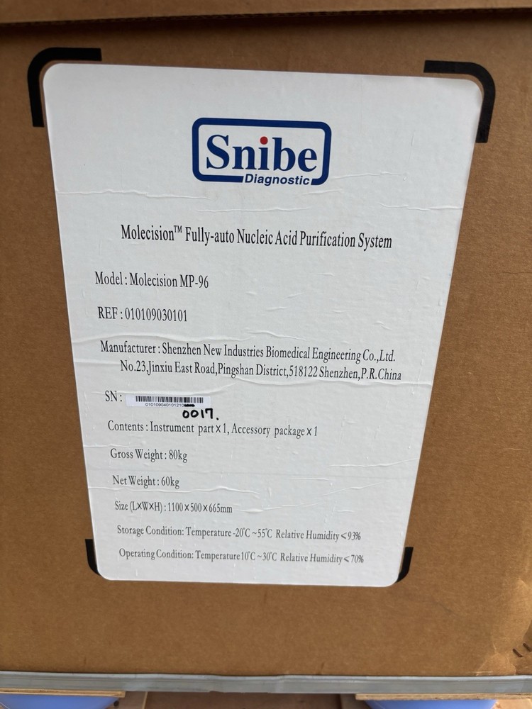 Snibe Molecision MP-96 Fully Auto Nucleic Acid Purification System