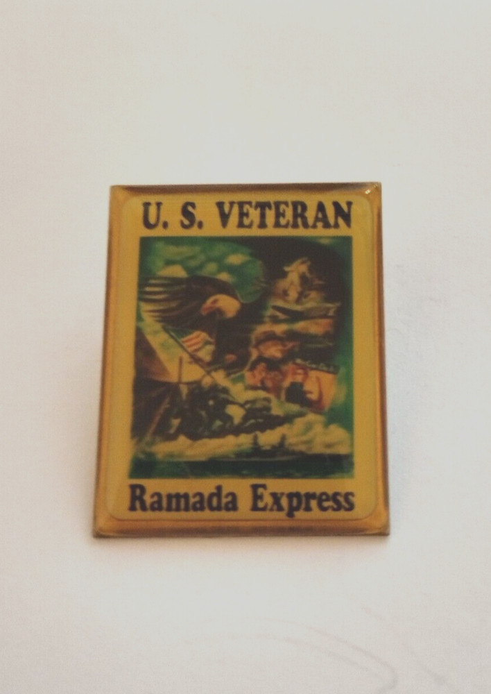 US Veteran Ramada Express Lapel Pin
