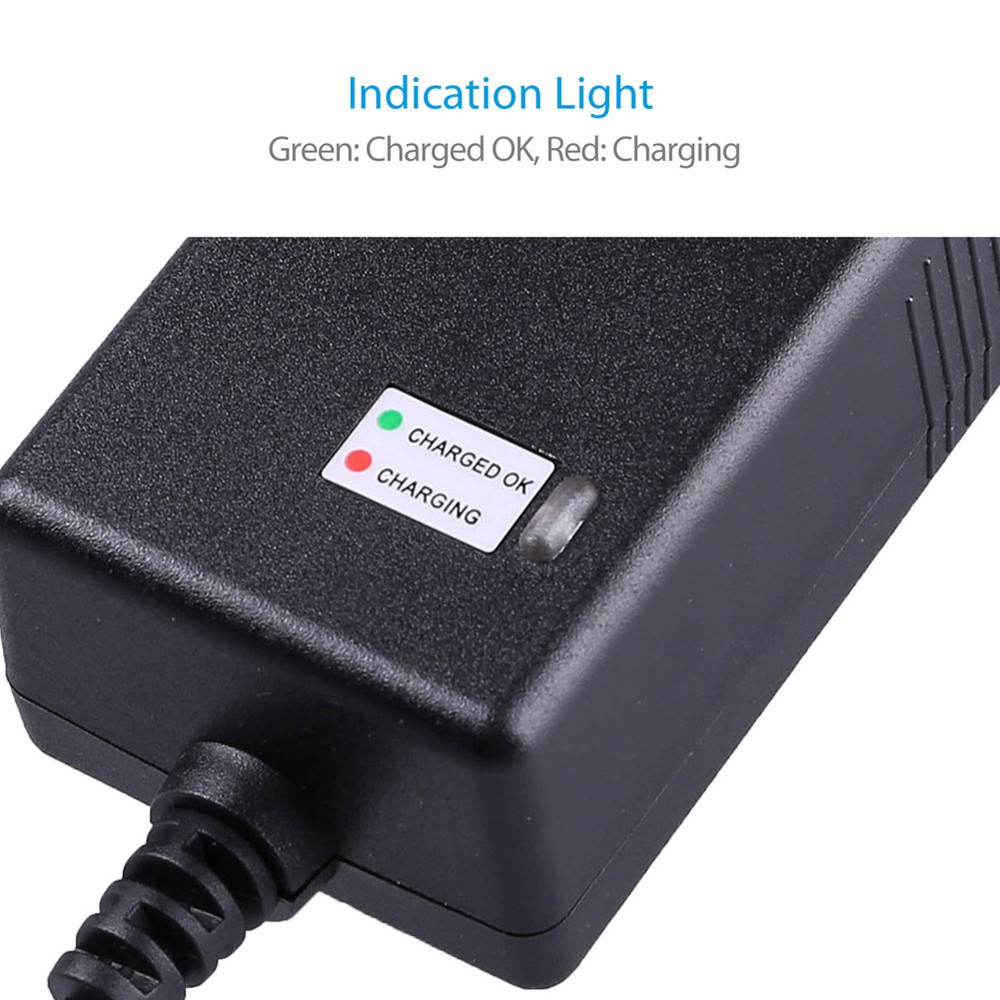 24V 1.5A 36W Battery Charger 3-Prong Inline for Razor E100 E200 E300 E125 E150
