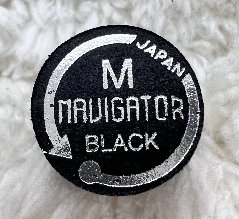 FREE SAME DAY SHIPPING (1) Navigator Black MEDIUM Pool Cue Tip