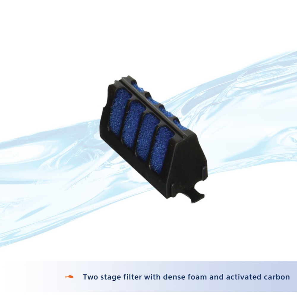 Aqueon QuietFlow AT10 AT15 Small Replacement Filter Cartridges 2 Pack
