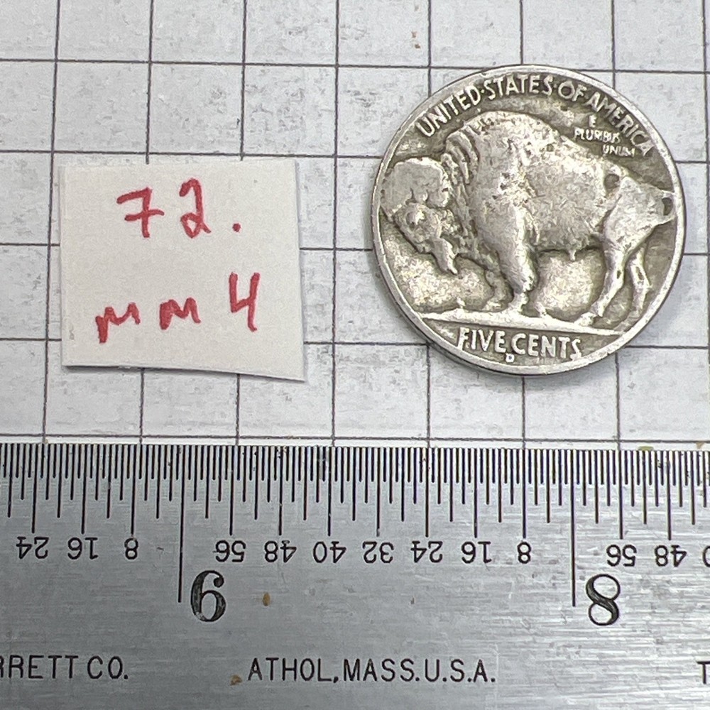 1936 D Buffalo Nickel - Free Shipping