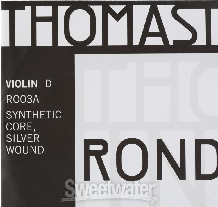Thomastik-Infeld Rondo Violin D String - 4/4 Silver Wound